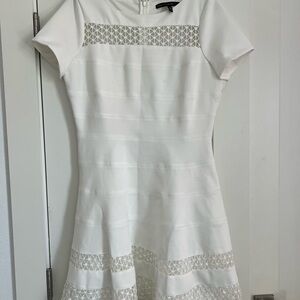 2-Pack: White House Black Market Cream Lace Mini Dress & Top